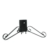 Stojaki choinkowe - Stojak choinkowy CTS -5010 25 x 12 cm czarny - miniaturka - grafika 1