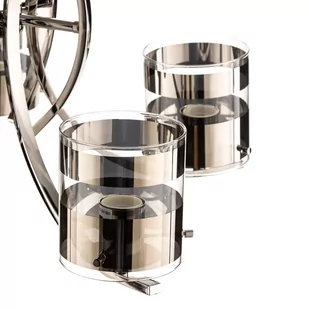 Alfa Lampa wisząca zwis żyrandol Indira 5x40W E14 chrom 23115 - Lampy sufitowe - miniaturka - grafika 8
