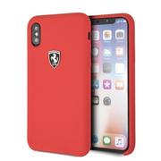 Etui i futerały do telefonów - Ferrari Hardcase do iPhone X/XS czerwony/Silicone/Off track (FEOSIHCPXRE) - miniaturka - grafika 1