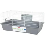 Klatki dla gryzoni - Zolux Klatka PRIMO 80 cm kol. biały/szary dla gryzoni - miniaturka - grafika 1