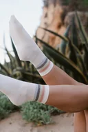 Skarpetki damskie - Skarpety 026-221 Ecru (Rozmiar 38/40) - miniaturka - grafika 1