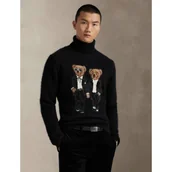 Swetry męskie - POLO RALPH LAUREN Wełniany golf | Regular Fit - miniaturka - grafika 1