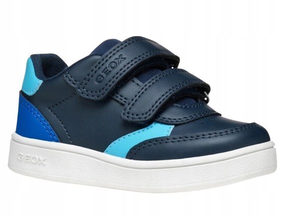 GEOX SPORTOWE BUTY DZIECIĘCE NA RZEPY GRANATOWE 24 1JWF