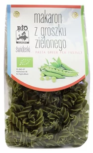 BIO KONTYNENTY MAKARON Z GROSZKU ZIELONEGO ŚWIDERKI BIO 250 g - BIO EUROPA - Makaron - miniaturka - grafika 1