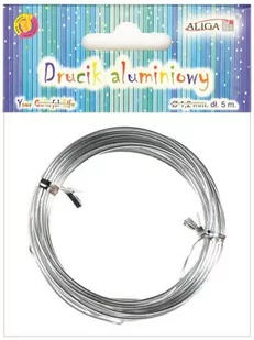 Drucik Aluminiowy 1.25 mm 5 Mb. Da-1205, Aliga - Dekoratorstwo - miniaturka - grafika 1