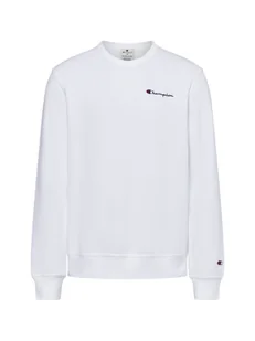 Champion Bluza męska Mężczyźni Bawełna biały nadruk, S - Bluzy męskie - miniaturka - grafika 1