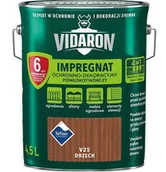 Farby wewnętrzne - Impregnat Powłokotwórczy Vidaron 4.5L Orzech V25 Vidaron - miniaturka - grafika 1