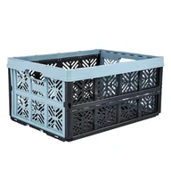 Pudła i pojemniki do przechowywania - Kosz składany 32L IDA 48 cm niebieski 3286 - miniaturka - grafika 1