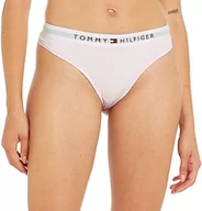 Majtki damskie - Tommy Hilfiger Stringi damskie (rozmiar zewnętrzny), jasnoróżowe, XL, Jasnoróżowy, XL - miniaturka - grafika 1