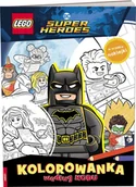 Literatura popularno naukowa dla młodzieży - Lego DC COMICS Kolorowanka według kodu - książka - miniaturka - grafika 1