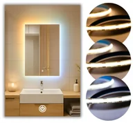 Lustra - LUSTRO LED 40x90 COB 608 diod/m ~ 3 BARWY ~ LEDOWE PODŚWIETLANE + WŁĄCZNIK - miniaturka - grafika 1