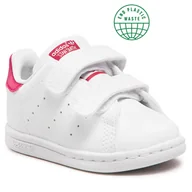 Hot Deal Eobuwie - Adidas Buty Stan Smith Cf 1 FX7538 Ftwwht/Ftwwht/Bopink - miniaturka - grafika 1