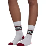 Skarpetki męskie - Urban Classics Skarpety męskie, Wielokolorowy (White/Green/Red 01251), 12/15 - miniaturka - grafika 1