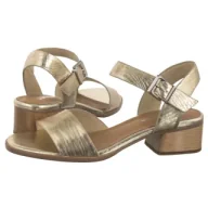 Sandały damskie - Sandały Złote N6802-25/00-1 (MA1331-a) Maciejka - miniaturka - grafika 1