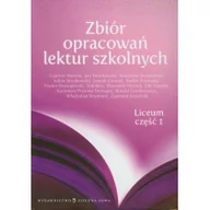 Książki o kulturze i sztuce - Opracowanie zbiorowe Zbiór opracowań lektur szkolnych czę$110ć 1 - miniaturka - grafika 1