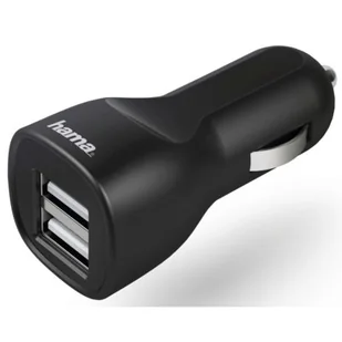 HAMA Ładowarka ADOWARKA SAMOCHODOWA USB 2xUSB 12V 2,4A 001736240000 - Ładowarki samochodowe - miniaturka - grafika 1