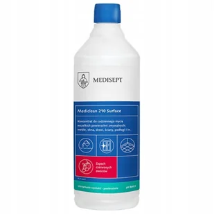 Mediclean Mediclean MC 210 Surf Clean preparat do mycia powierzchni zmywalnych czerwone owoce 1L - Dezynfekcja - miniaturka - grafika 2