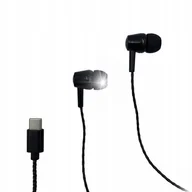 Słuchawki - Media-Tech słuchawki dokanałowe z mikrofonem MAGICSOUND USB-C - miniaturka - grafika 1