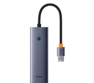 Huby USB - Baseus UltraJoy 4w1 B0005280A813-01 (szary) - miniaturka - grafika 1