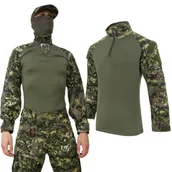 Odzież taktyczna i umundurowanie - Bluza Combat Shirt w najnowszym polskim kamuflażu MAPA B CS-02  L - miniaturka - grafika 1
