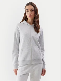 4F Bluza 4FWSS24TSWSF0956 Szary Regular Fit - Bluzy damskie - miniaturka - grafika 1