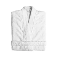 Szlafroki damskie - Graccioza Szlafrok Bee Waffle Kimono White - miniaturka - grafika 1