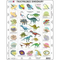 Baśnie, bajki, legendy - Układanka Fascynujące Dinozaury PL - miniaturka - grafika 1