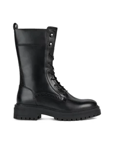 Geox Botki D Iridea D36HRE 00043 C9999 Czarny - Botki damskie - miniaturka - grafika 1