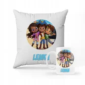 Gadżety dla niej i dla niego - ZESTAW PODUSZKA + KUBEK Z Nadrukiem Prezent Santiago z mórz Bajka #1 - miniaturka - grafika 1