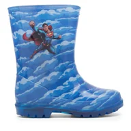 Buty dla chłopców - Kalosze Superman AW23-137WBSUM Niebieski - miniaturka - grafika 1