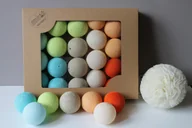 Pozostałe oświetlenie - Cotton balls Fun Set 10 szt. - miniaturka - grafika 1
