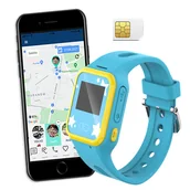 Smartwatch - Calmean Mini Niebieski - miniaturka - grafika 1