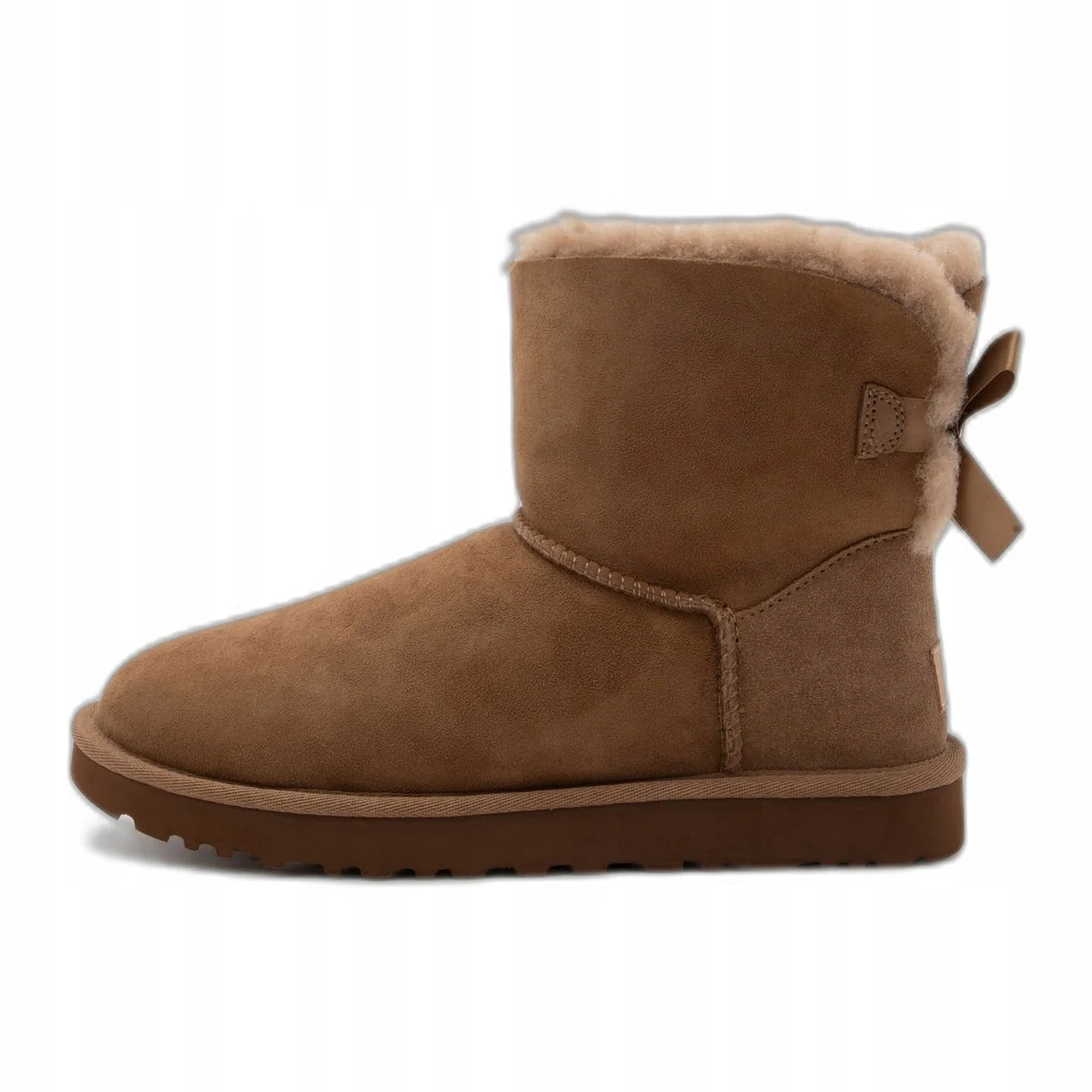 UGG Mini Bailey Bow II botki buty damskie brązowe 1016501-LBNZ rozmiar 39