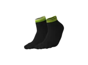 Skarpetki i podkolanówki sportowe - CRIVIT Skarpetki rowerowe damskie lub męskie (Czarny/ zielony, 41/42) - miniaturka - grafika 1