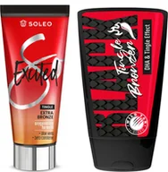 Balsamy i kremy do opalania - Soleo Excited + Wild Tan Black Tingle Gratis - miniaturka - grafika 1