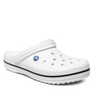 Klapki i japonki damskie - Crocs Klapki Crocband 11016 White - miniaturka - grafika 1