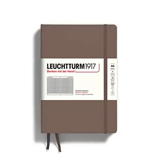 LEUCHTTURM1917 363397 notatnik średni (A5), twarda okładka, 251 numerowanych stron, Warm Earth, w kratkę - Pozostałe książki - miniaturka - grafika 1