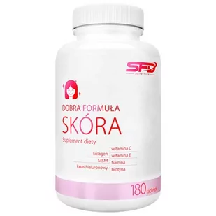 SFD, Dobra Formuła Skóra, 180 Tab. - Nutrikosmetyki - miniaturka - grafika 1