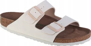 Birkenstock Birkenstock Arizona Vegan TEX 1022291 białe 44 - Sandały męskie - miniaturka - grafika 1