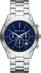 Zegarek Michael Kors Zegarek Slim Runway MK8917 Srebrny - Zegarki męskie - miniaturka - grafika 2