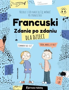 Francuski dla dzieci. Zdanie po zdaniu - Książki do nauki języka francuskiego - miniaturka - grafika 1