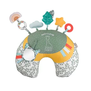 Sophie La Giraf Poduszka Dla Dzieci Cosy Play Wielobarwny Bardzo Duży (Vulli 1): Wygodna I Kolorowa Poduszka Dla Dzieci, Idealna Do Zabawy I Relaksu - Maty piankowe - miniaturka - grafika 1