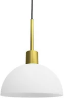 Lampy sufitowe - Herstal - Vienda Lampa Wisząca Ø20 Brass/Opal Herstal - miniaturka - grafika 1