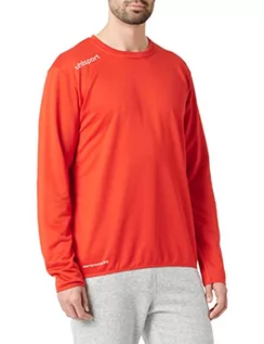 Odzież sportowa dziecięca - uhlsport Uhlsport Essential Training Top bluza z długim rękawem dla dzieci, czerwony, 164 - grafika 1