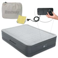 Materace turystyczne - Materac Dmuchany z Pompką 203x152x46cm Bestway - miniaturka - grafika 1
