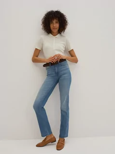Spodnie damskie - Spodnie jeans damskie Winona 190 - grafika 1
