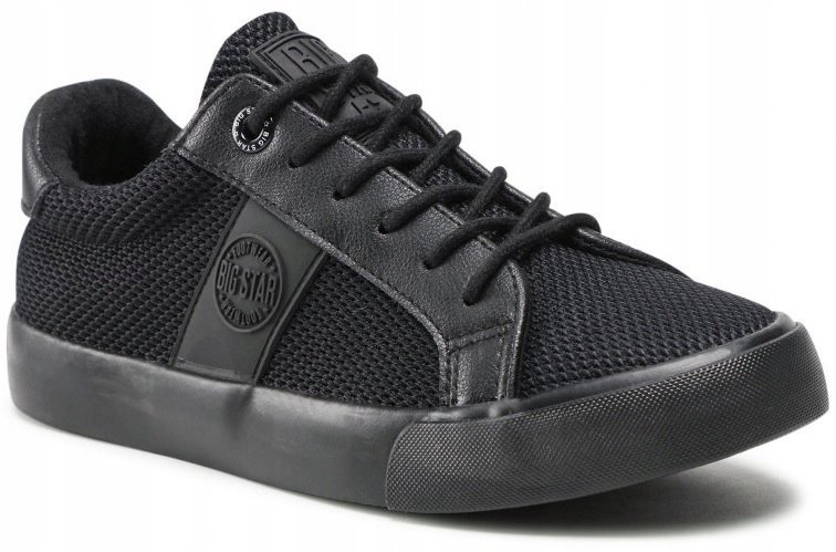 37 BUTY DAMSKIE TENISÓWKI BIG STAR CZARNE JJ274568