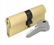 Meble modułowe i akcesoria - Wkładka do zamka do drzwi 30/40 mm Mosiądz + 3 klucze - miniaturka - grafika 1