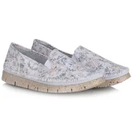 Półbuty damskie - Półbuty damskie Maciejka 03512-66/00-0 KWIATY PASTEL 38 - miniaturka - grafika 1