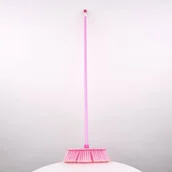 Miotły, szufle, mopy - Komplet szczotka do zamiatania + kij 120 cm Candy - miniaturka - grafika 1